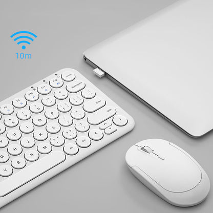 Ultra-Thin Wireless Keyboard And Mouse Set