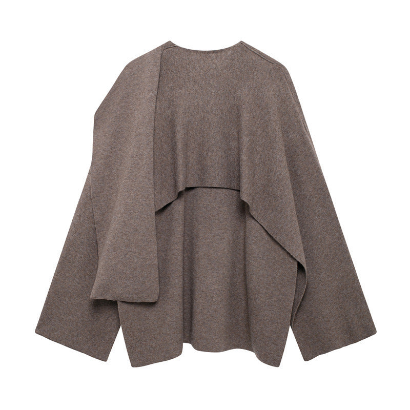 Drape Cloak Cardigan