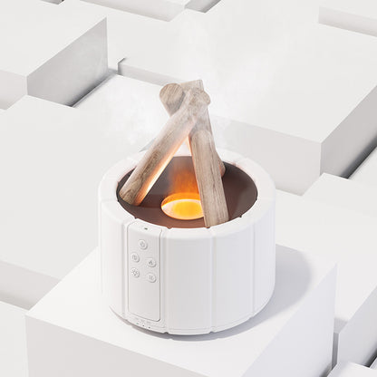 Simulated Flame Aromatherapy Humidifier