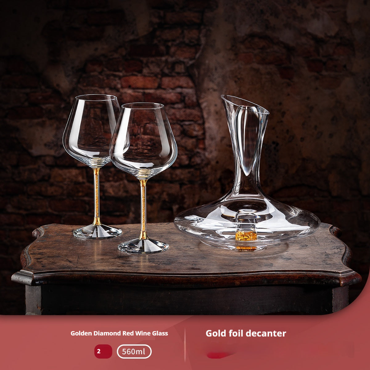 Wine Oxidation Decanter & Glasses