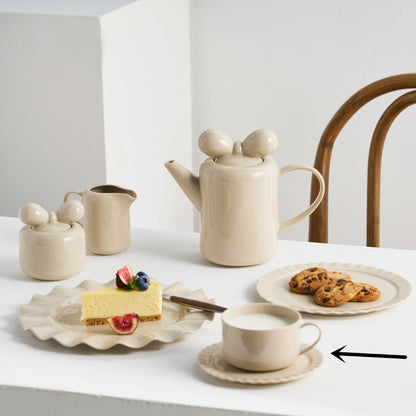 Nordic Porcelain Coffee Cup Set