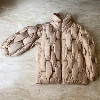 Statement Twisted Padded Jacket