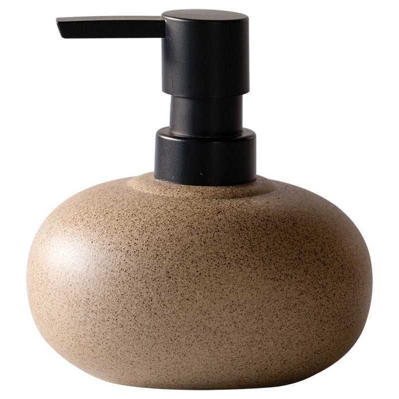 Stoneware Soap Dispenser Bottle