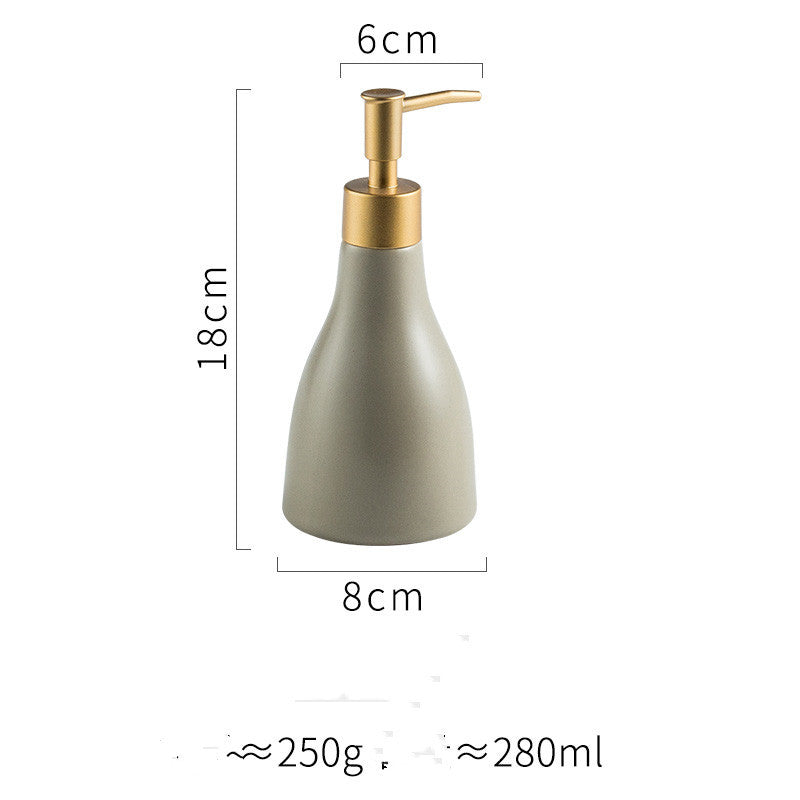 Ceramic Soap Dispenser Bottle