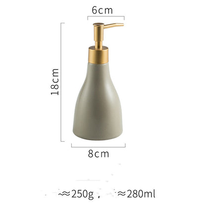 Ceramic Soap Dispenser Bottle