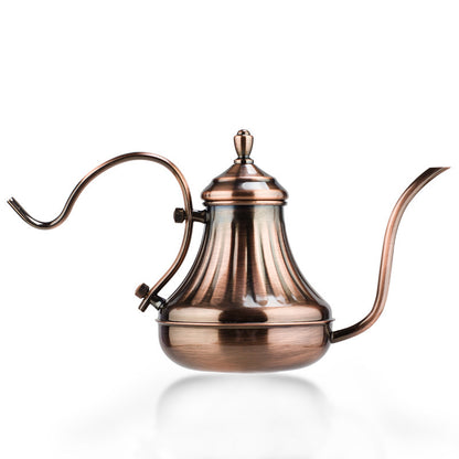 Stainless Steel Long Neck Coffee Pot