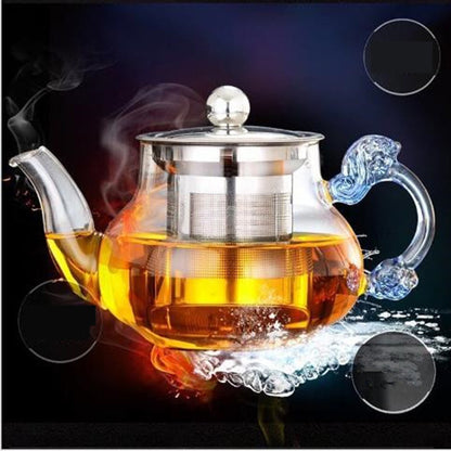 Stainless Steel Strainer Teapot Kettle