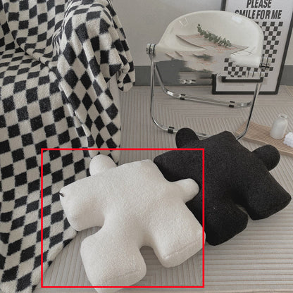 Creative Edgy Puzzle Shaped Pillow