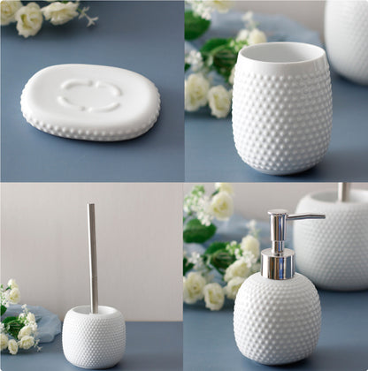 Nordic Pure Dispenser and Toilet Brush Set