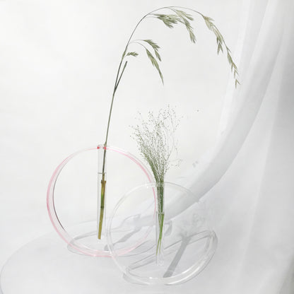 Transparent Tube Vase