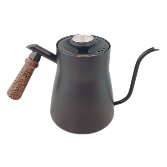 Solid Wood Handle Coffee Pot