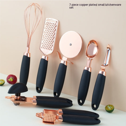 Copper Kitchen Accessories Set