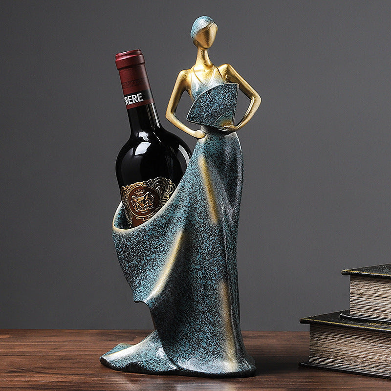 Women Model Wine Holder