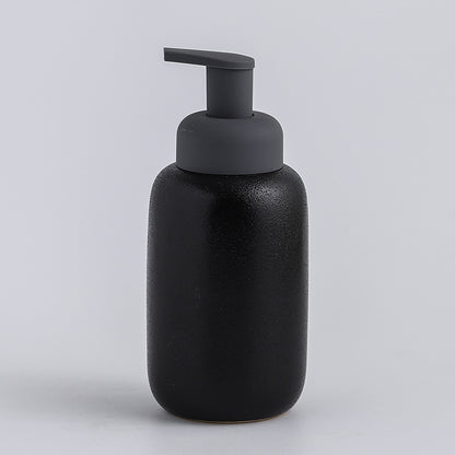 Ceramic Speckled Soap Dispenser Bottle