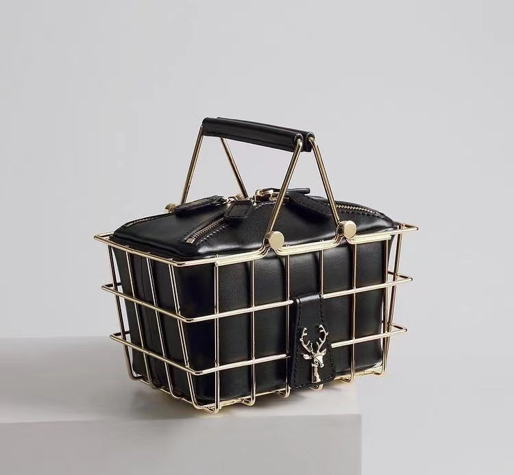 Three Dimensional Basket Bag