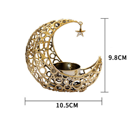 Crescent Moon Candle Holder