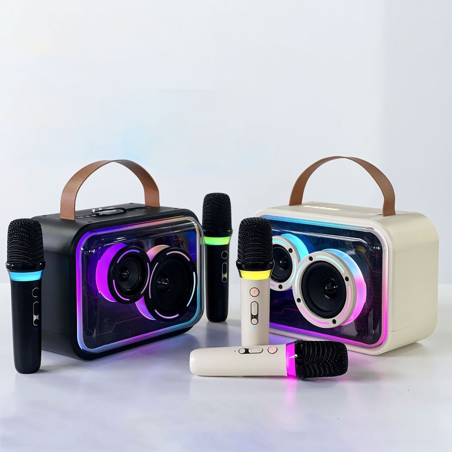 Colourful RGB Portable Karaoke Wireless Stereo