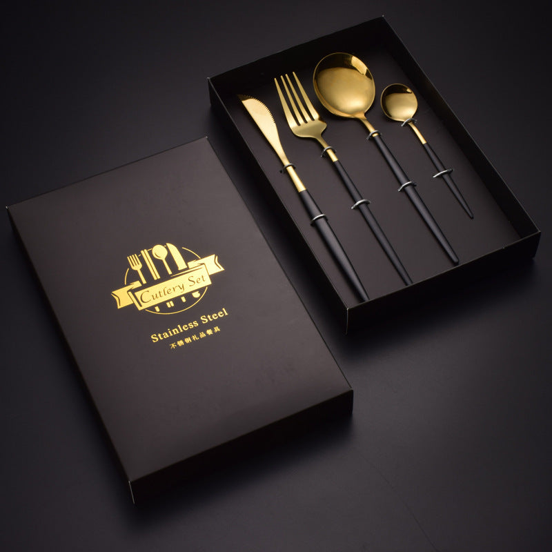 Four-piece Stainless Steel Cutlery Set