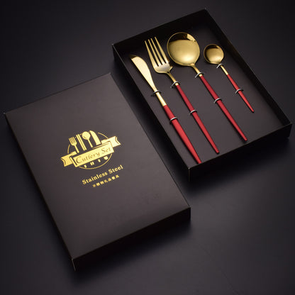 Four-piece Stainless Steel Cutlery Set