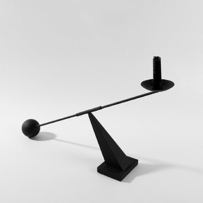 Modern Minimalist Creative Black Candlestick