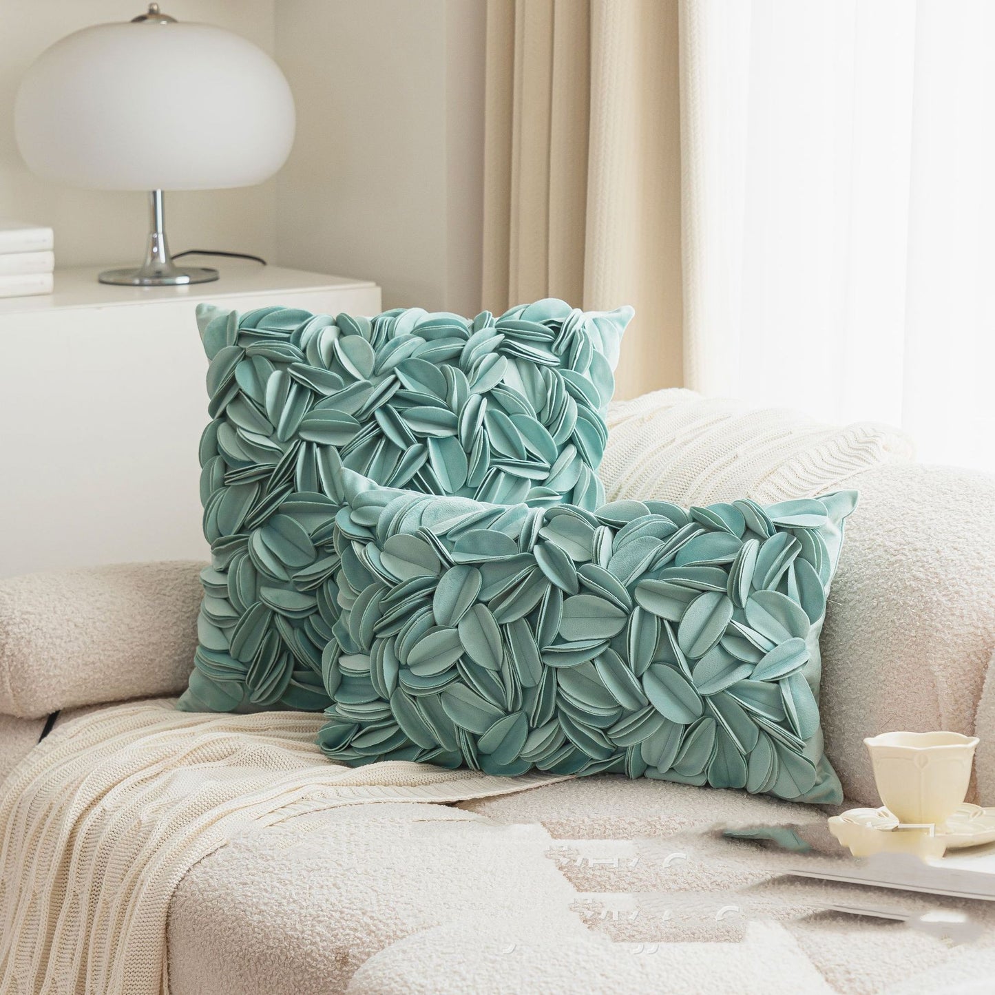 Decorative Petal Cushion Cover