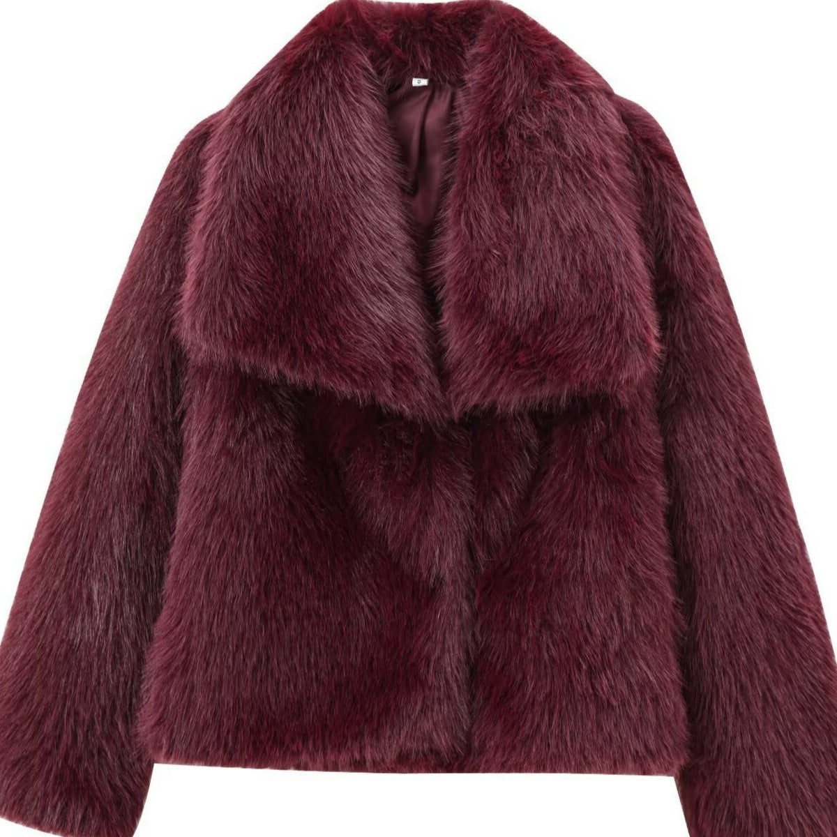 French Fur Plush Coat