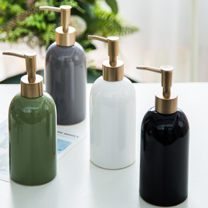 Colour Block Multi-Purpose Ceramic Bottle