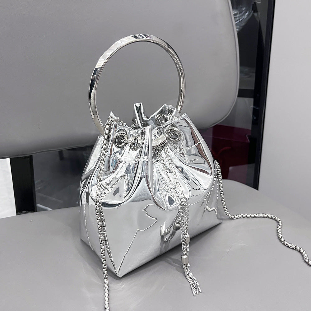 Metallic Chain Bag