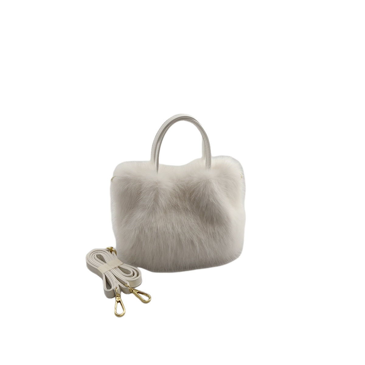 Charm Fur Tote Bag