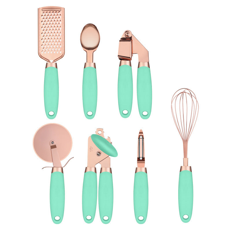 Copper Kitchen Accessories Set