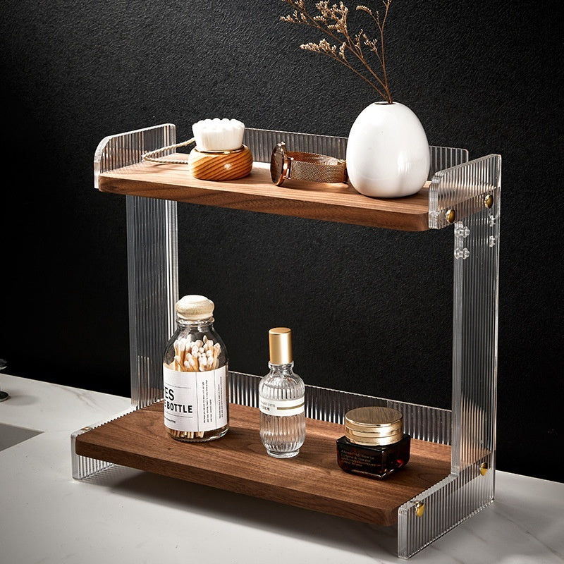 Acrylic Countertop Bathroom Storage Rack