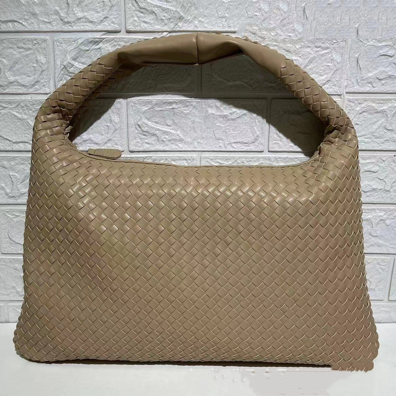 Woven Capacity Shoulder Bag