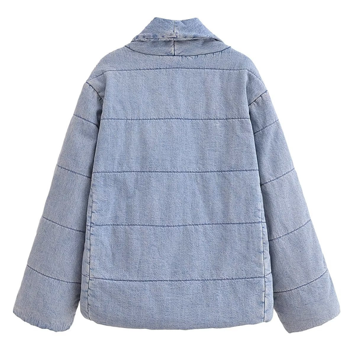 French Cotton Clothing Denim Loose Jacket Coat