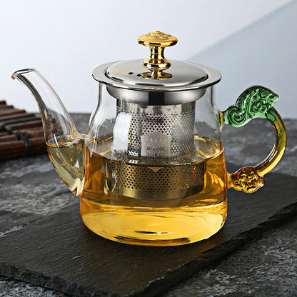 Stainless Steel Strainer Teapot Kettle