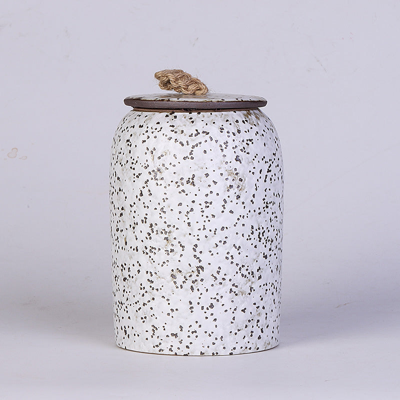 Retro Ceramic Stoneware Airtight Barrel