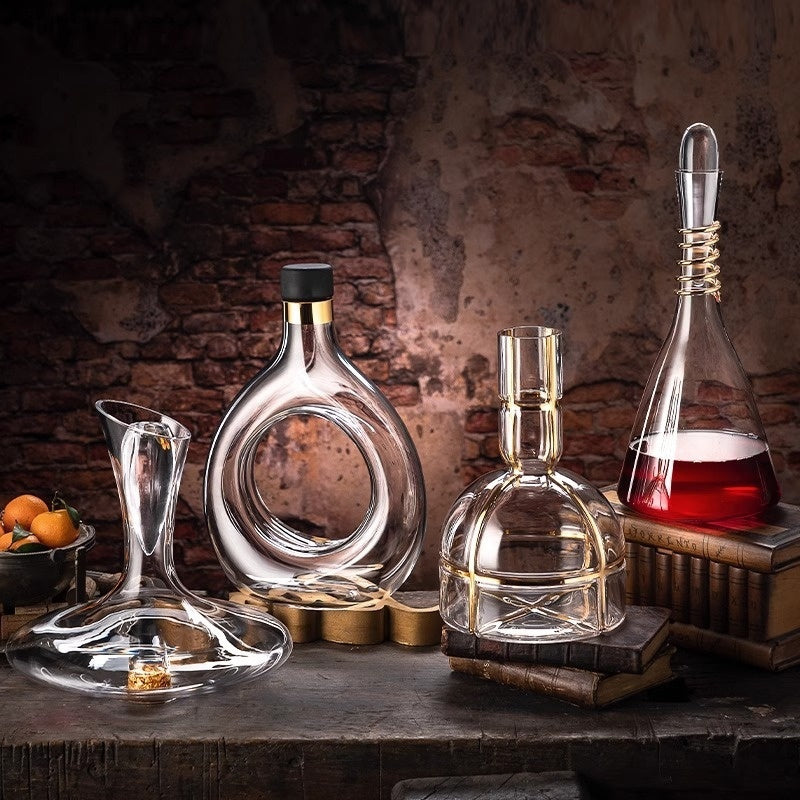 Wine Oxidation Decanter & Glasses