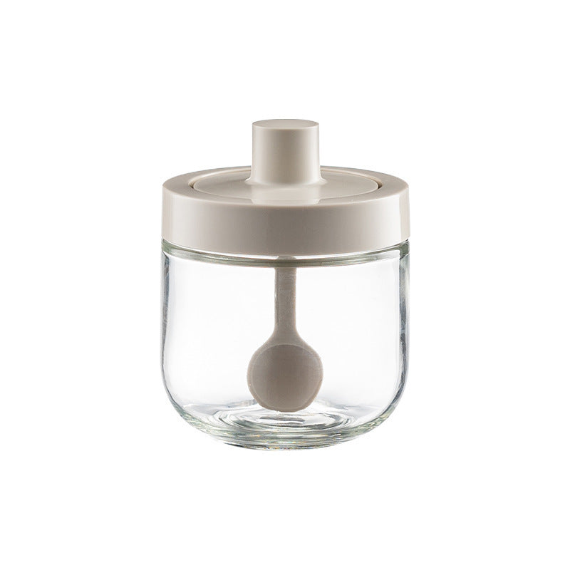 Glass Integrated Seasoning Jar