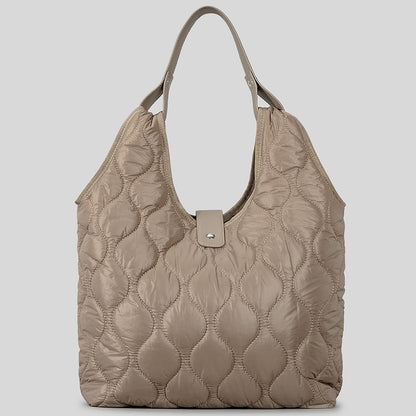 City Quilted Tote Bag