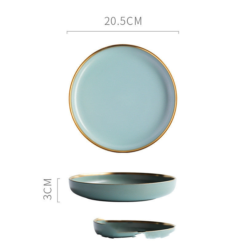 Pastel Gleam Dinner Plate Set