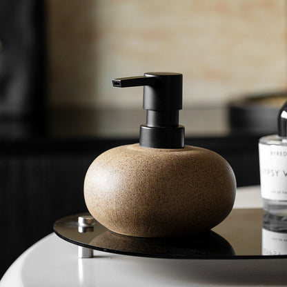 Stoneware Soap Dispenser Bottle