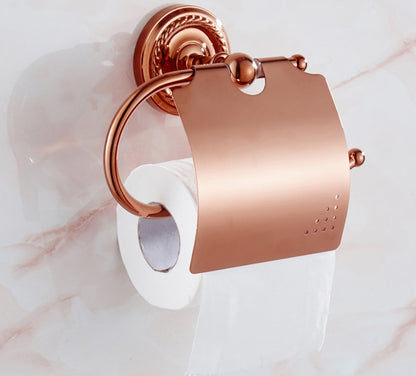 Luxe Wall Mounted Toilet Paper Roll Holder