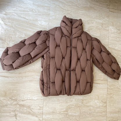 Statement Twisted Padded Jacket