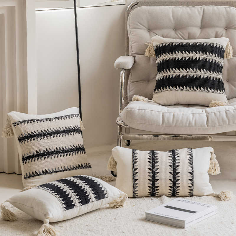 Nordic Striped Cushion