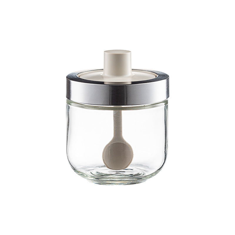 Glass Integrated Seasoning Jar