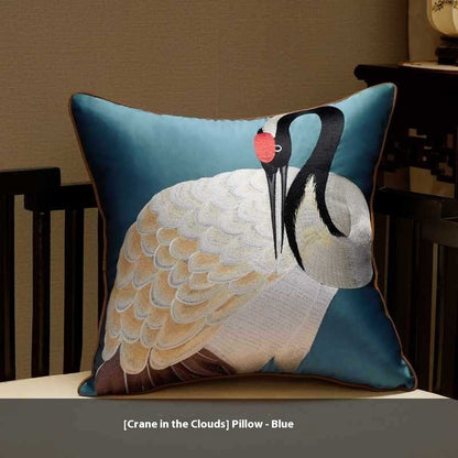 Plush Chinese Classic Embroidery Cushion