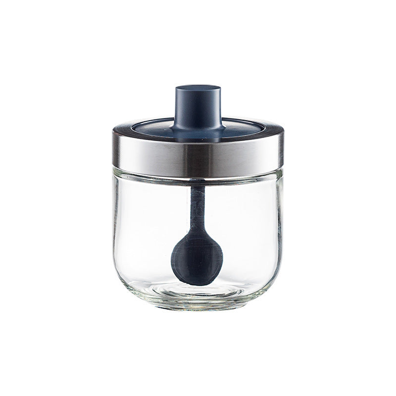 Glass Integrated Seasoning Jar