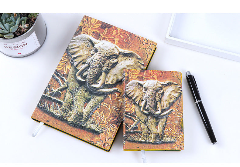 Embossed Retro Notebook