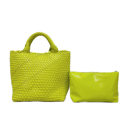 Woven Capacity Tote Bag