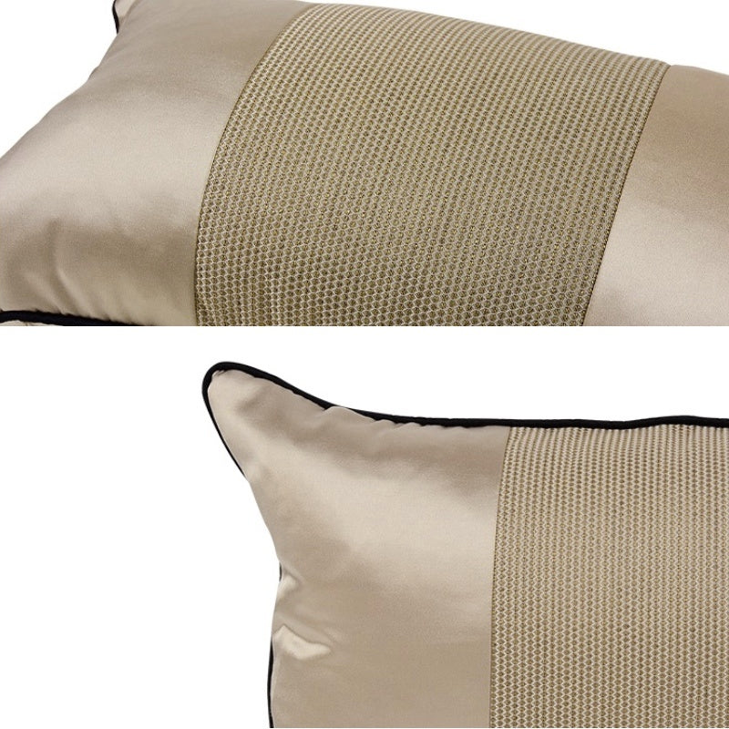 Warm Woven Rectangular Cushion Cover