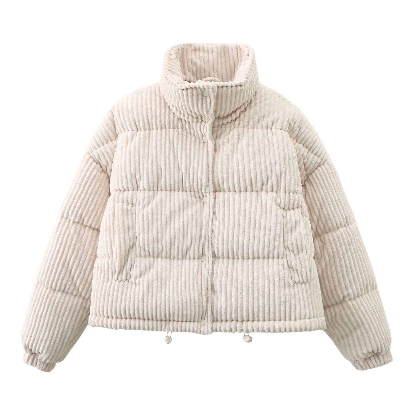 Corduroy Puffer Jacket